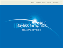 Tablet Screenshot of baylissgraphics.com
